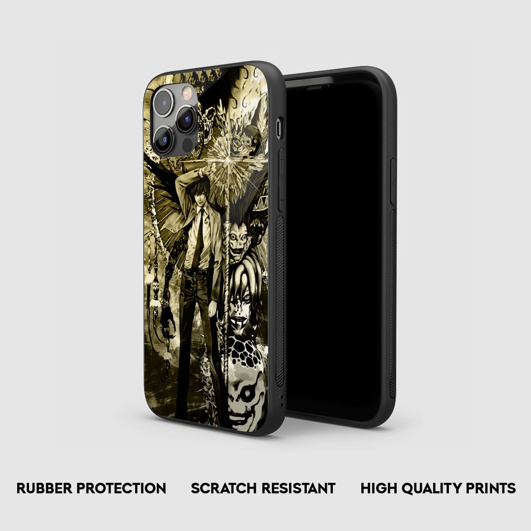 Light & Shinigami Silicone Armored Phone Case