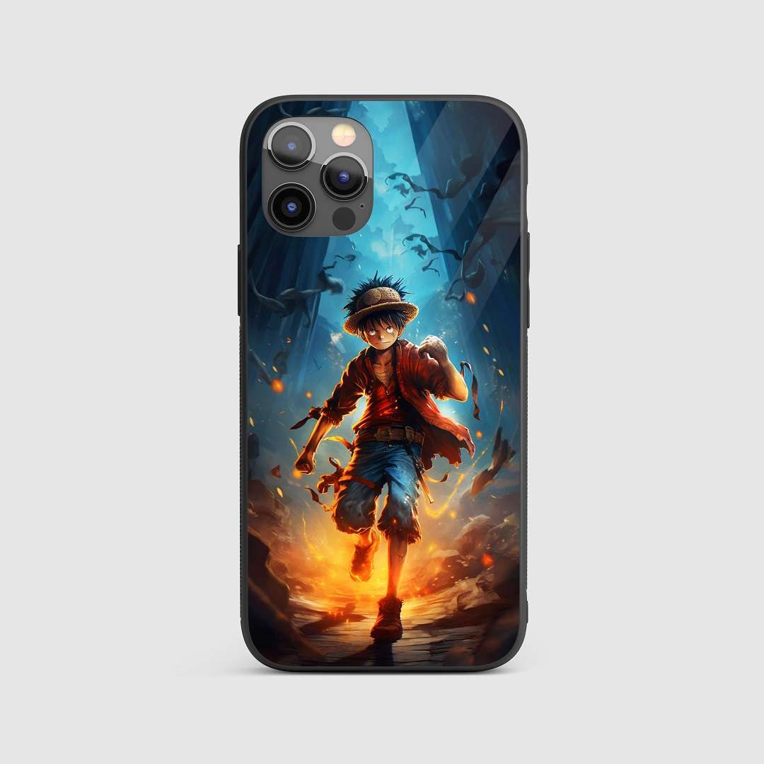 Luffy Cinematic Silicone Armored Phone Case