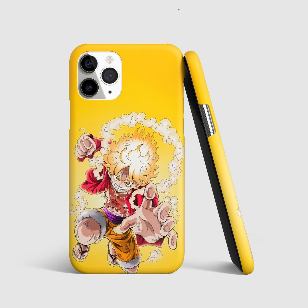 Luffy Gear 5 Yellow Phone Cover