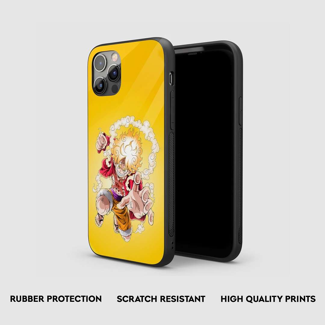 Luffy Yellow Silicone Armored Phone Case