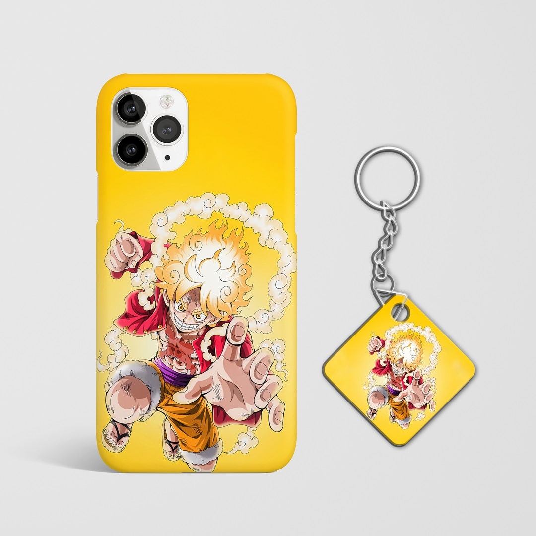 Luffy Gear 5 Yellow Phone Cover