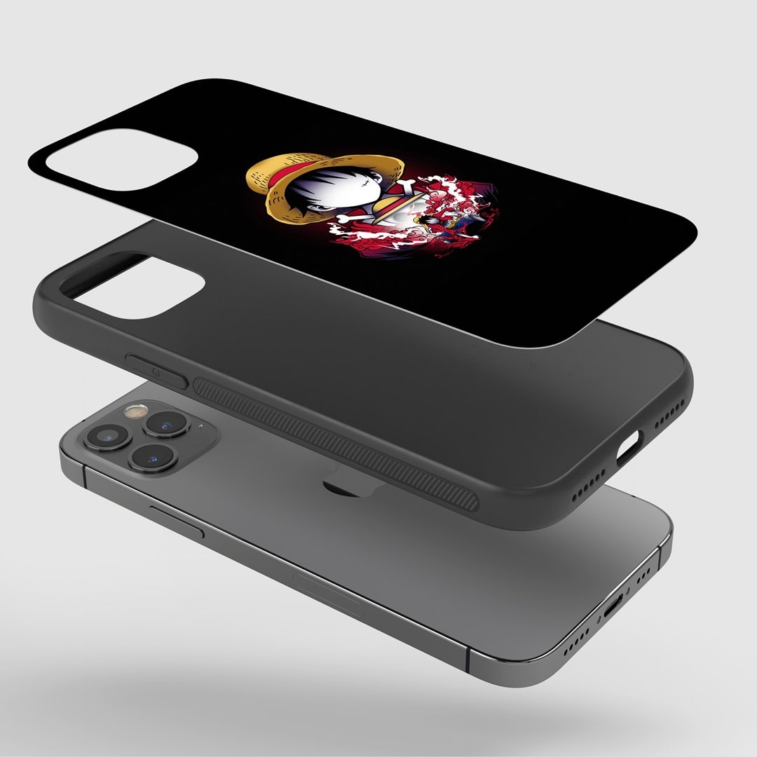 Luffy Art Silicone Armored Phone Case