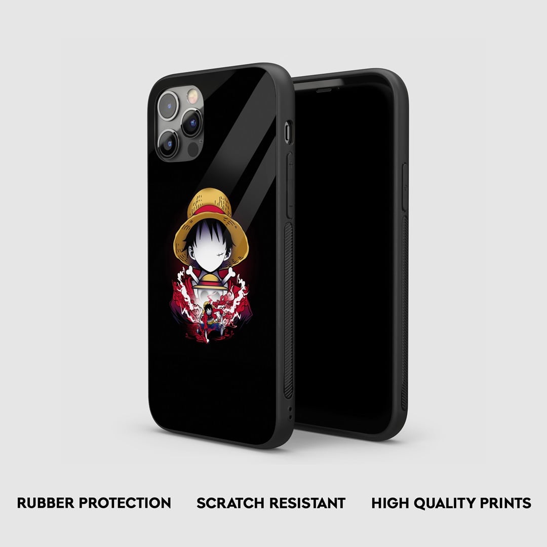 Luffy Art Silicone Armored Phone Case