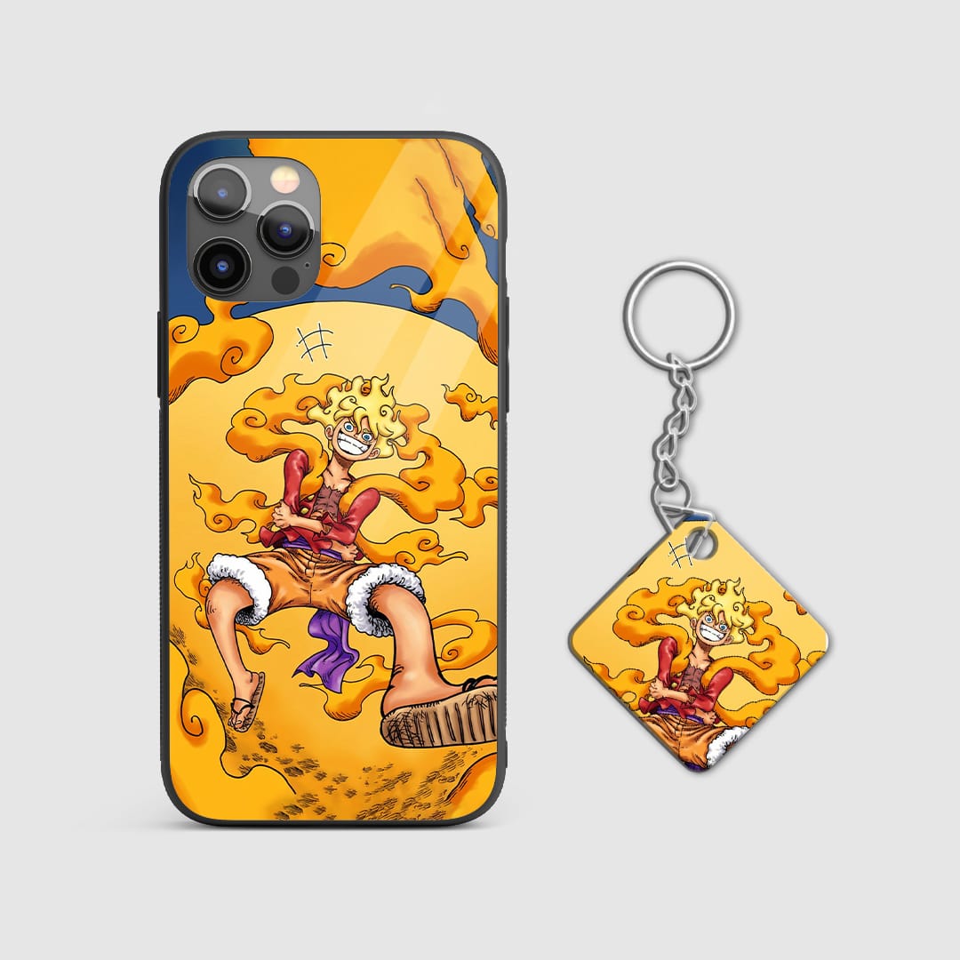 Luffy Graphic Silicone Armored Phone Case