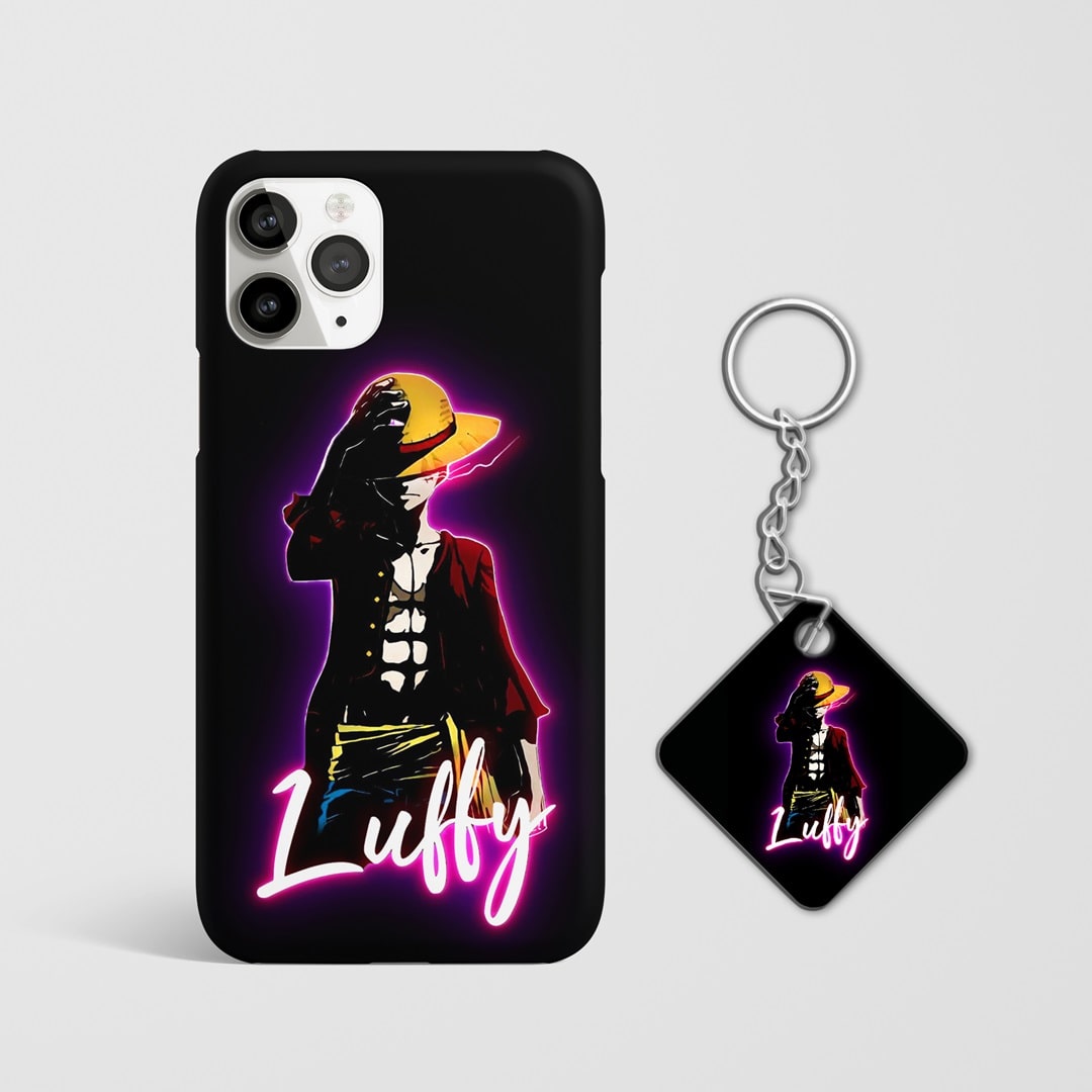 Luffy Neon Light Phone Cover