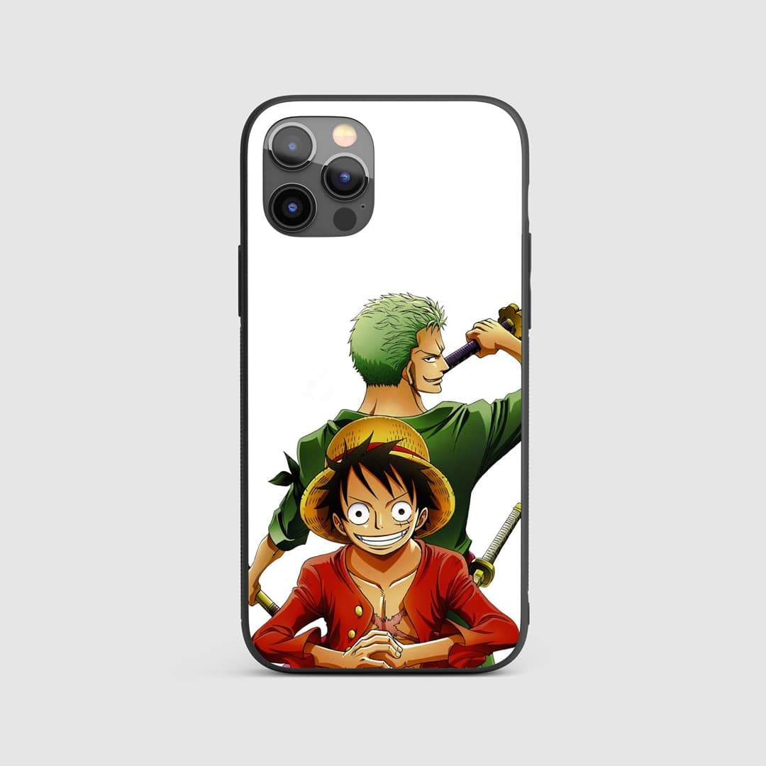 Luffy & Zoro Silicone Armored Phone Case