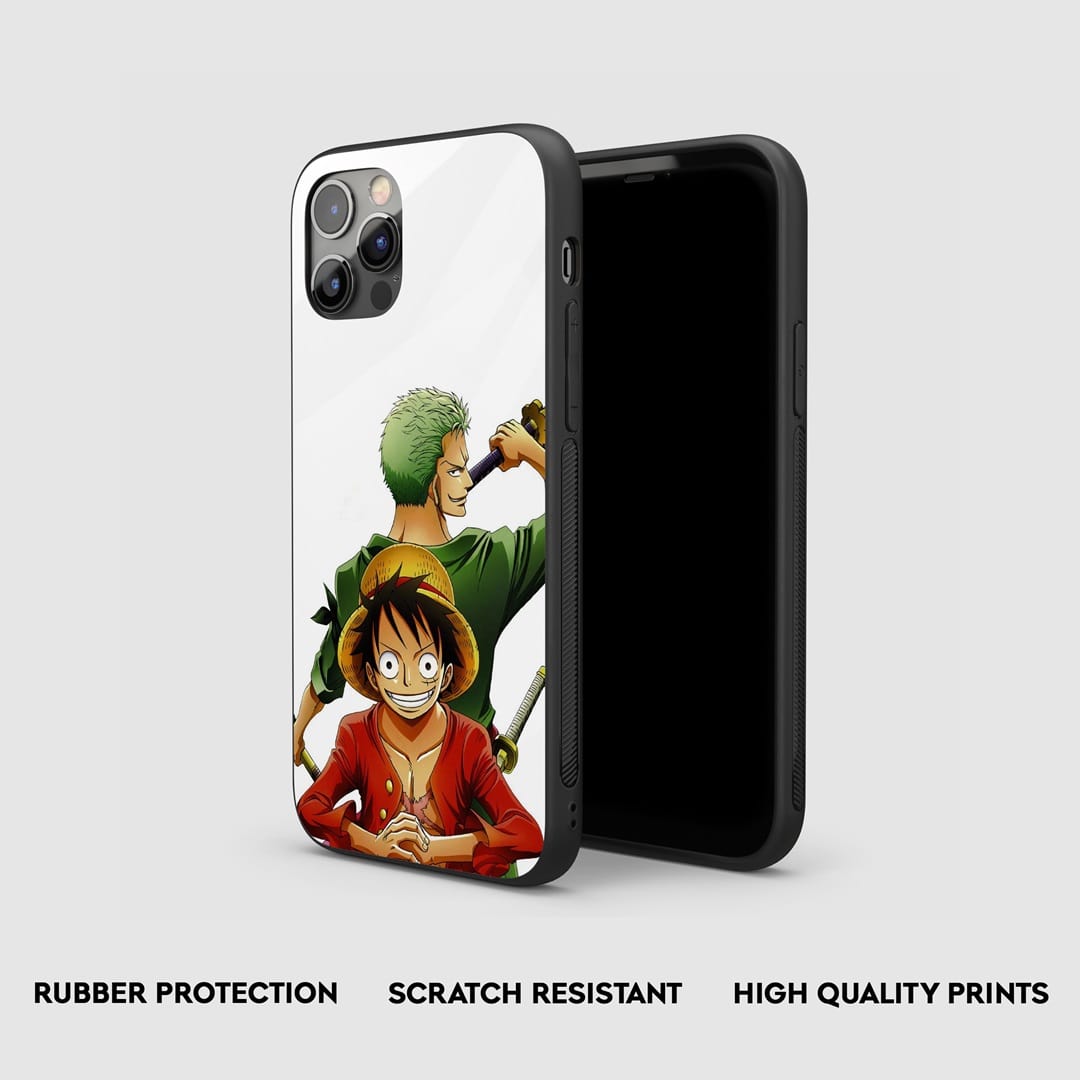 Luffy & Zoro Silicone Armored Phone Case