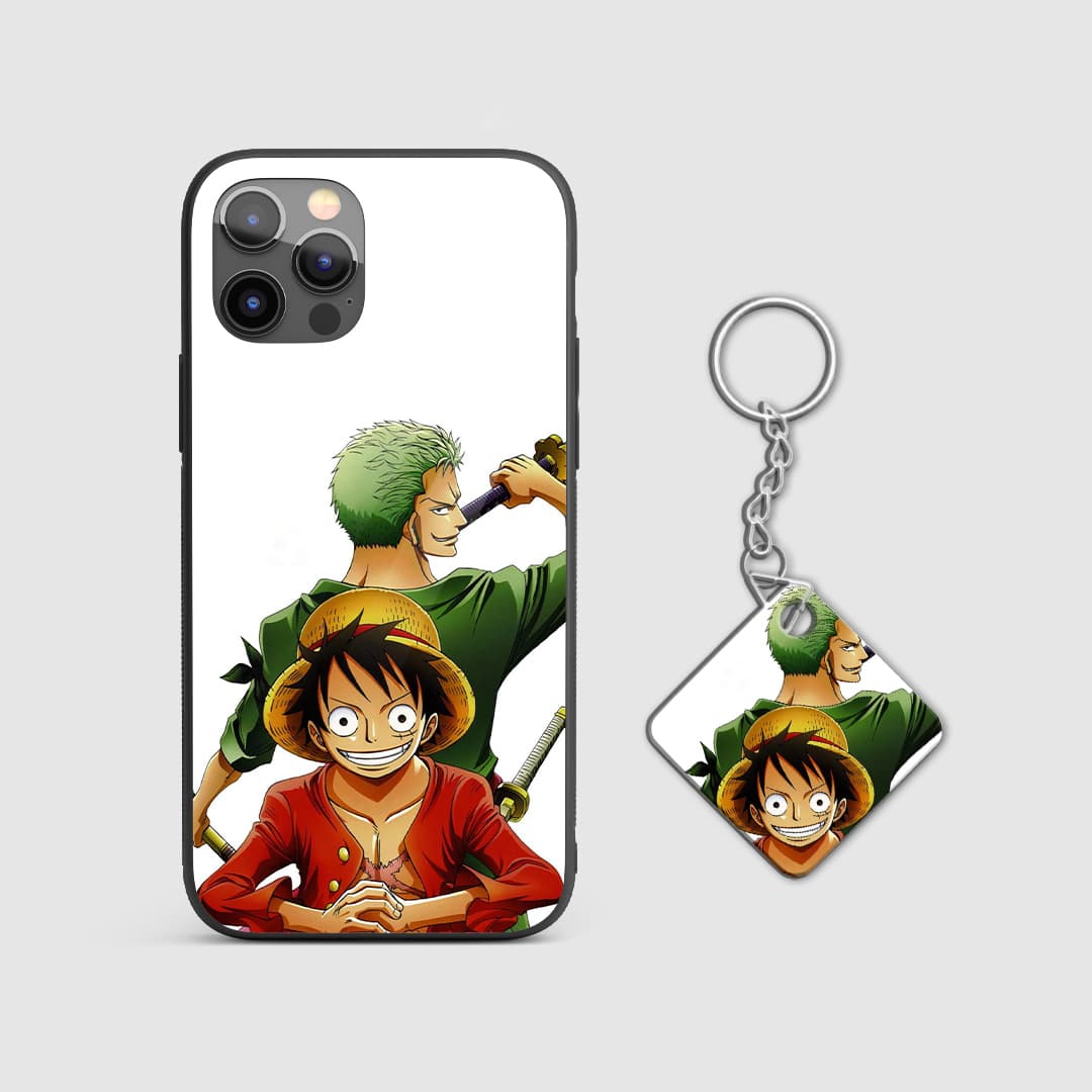 Luffy & Zoro Silicone Armored Phone Case