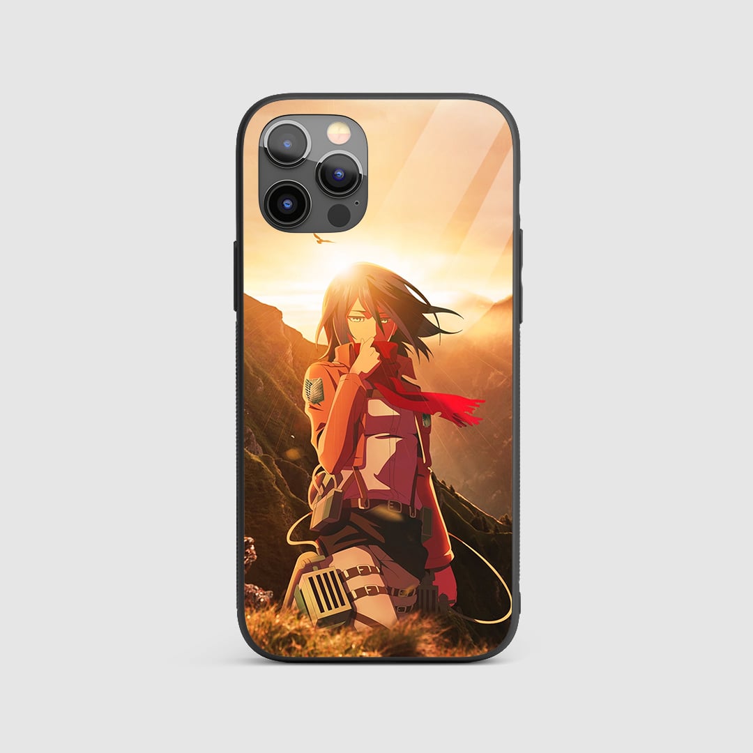 Mikasa Aesthetic Silicone Armored Phone Case