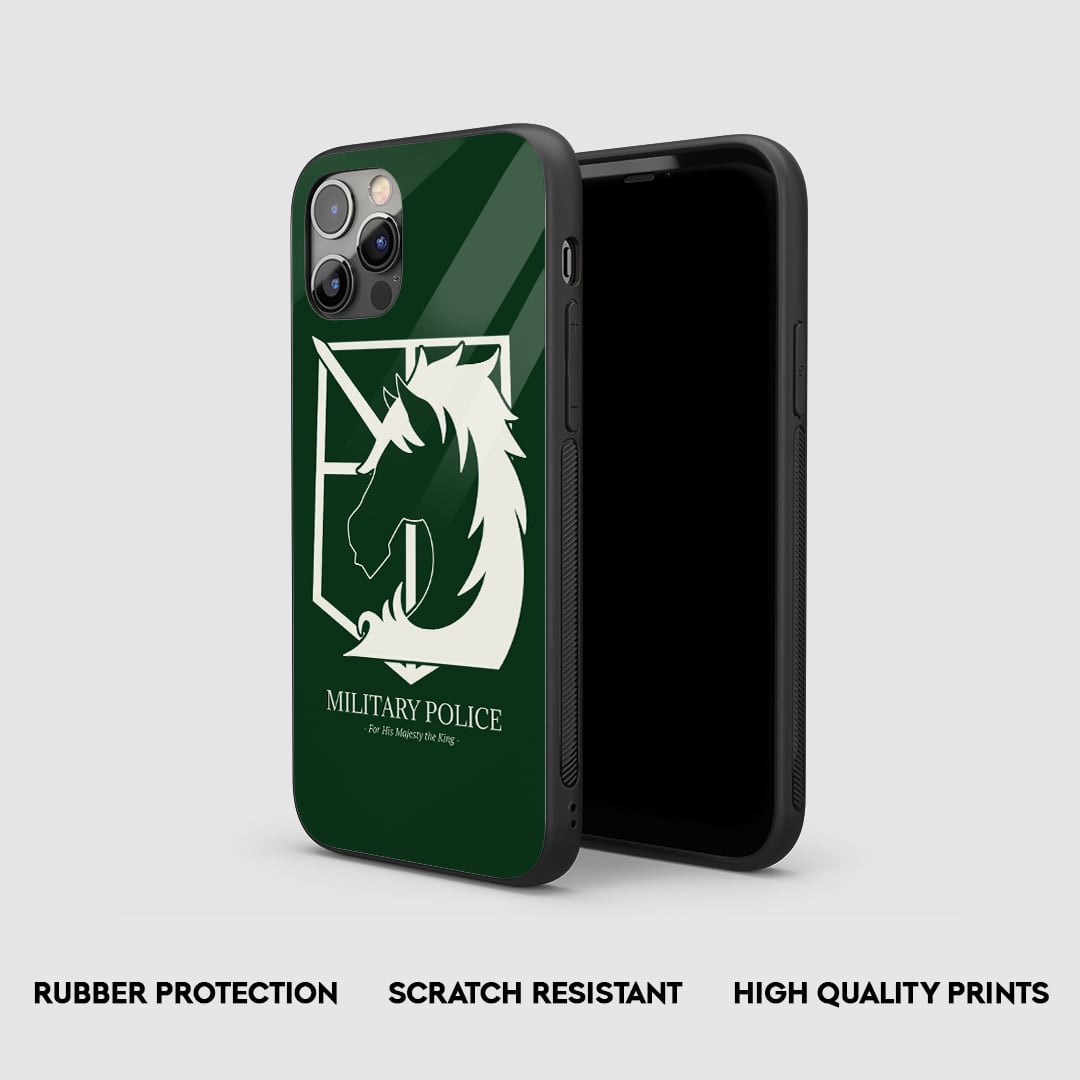 Military Police Regiment Silicone Armored Phone Case