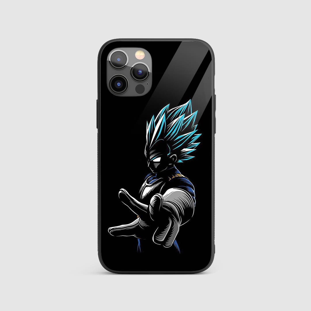 Minimal Vegeta Silicone Armored Phone Case