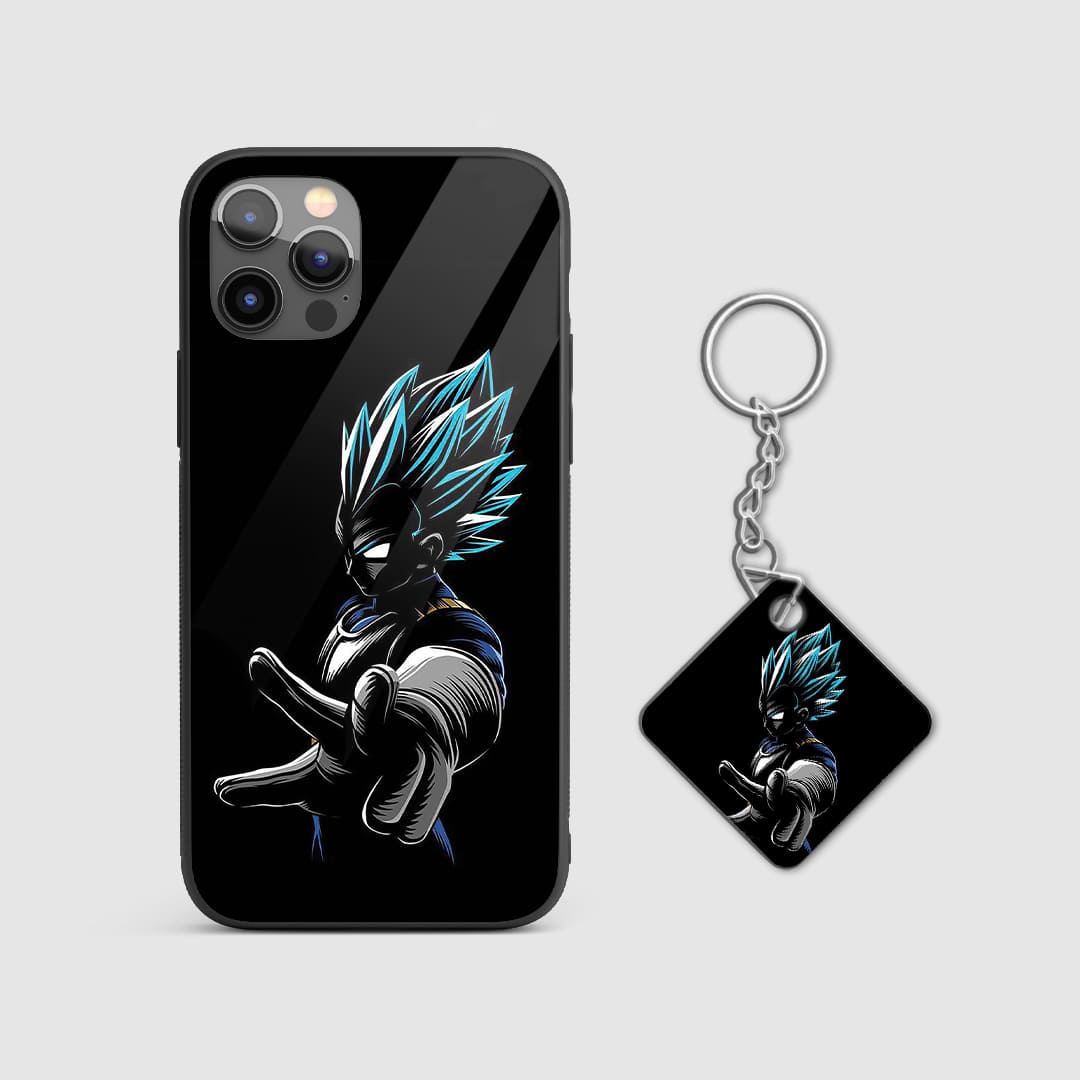 Minimal Vegeta Silicone Armored Phone Case