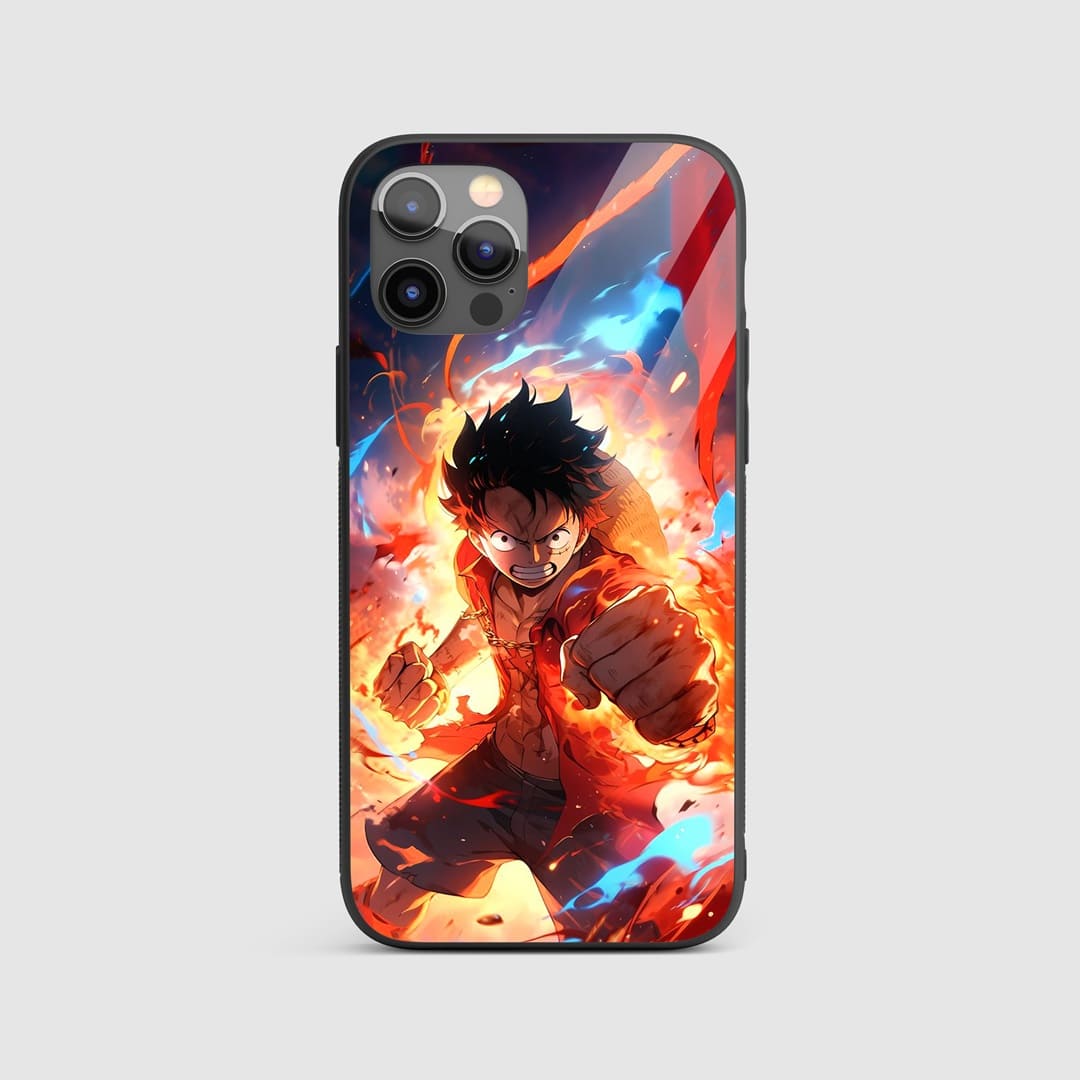 Monkey D Action Silicone Armored Phone Case