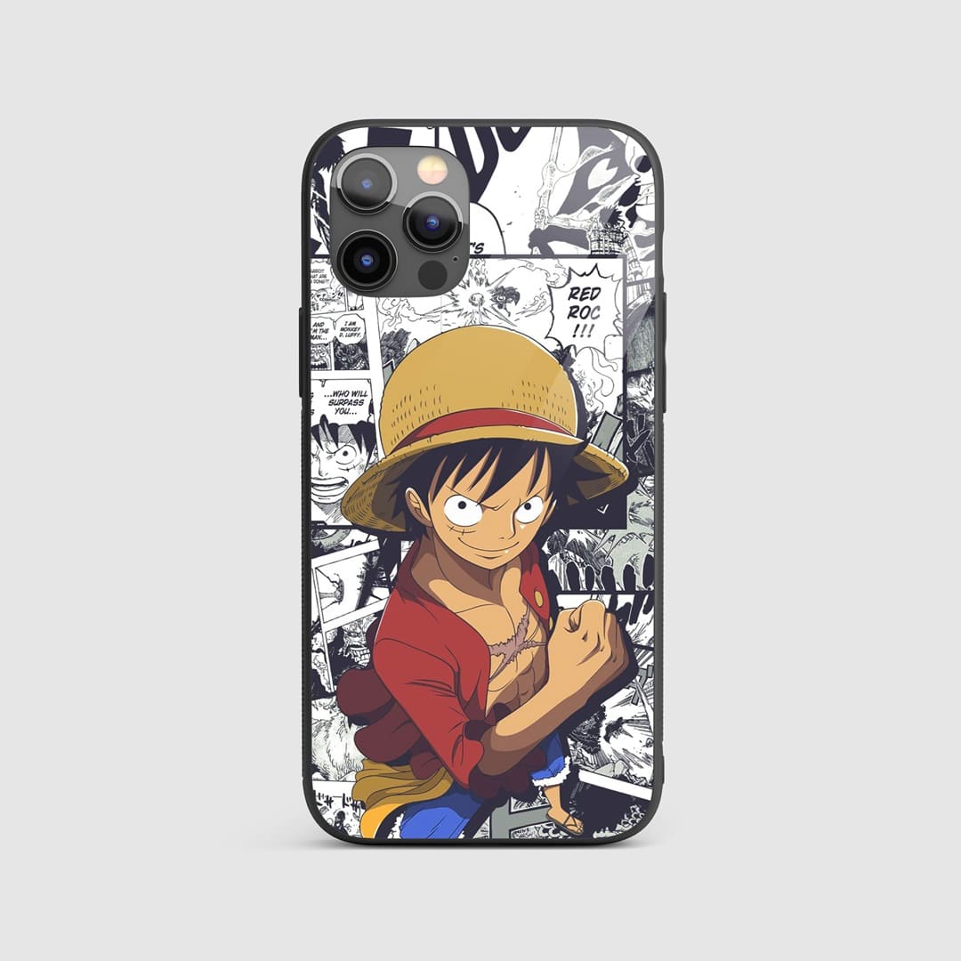 Monkey D Luffy Manga Silicone Armored Phone Case