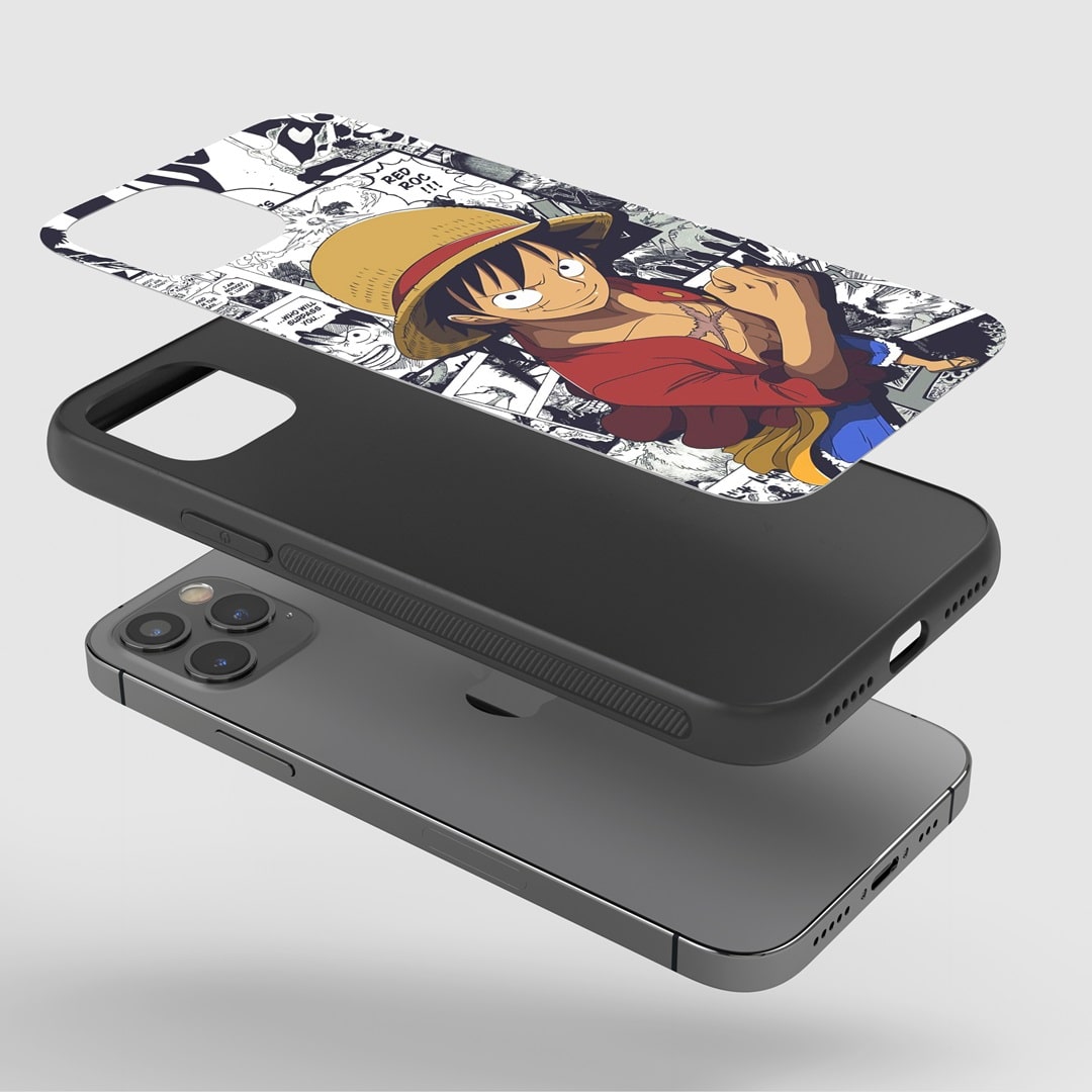 Monkey D Luffy Manga Silicone Armored Phone Case