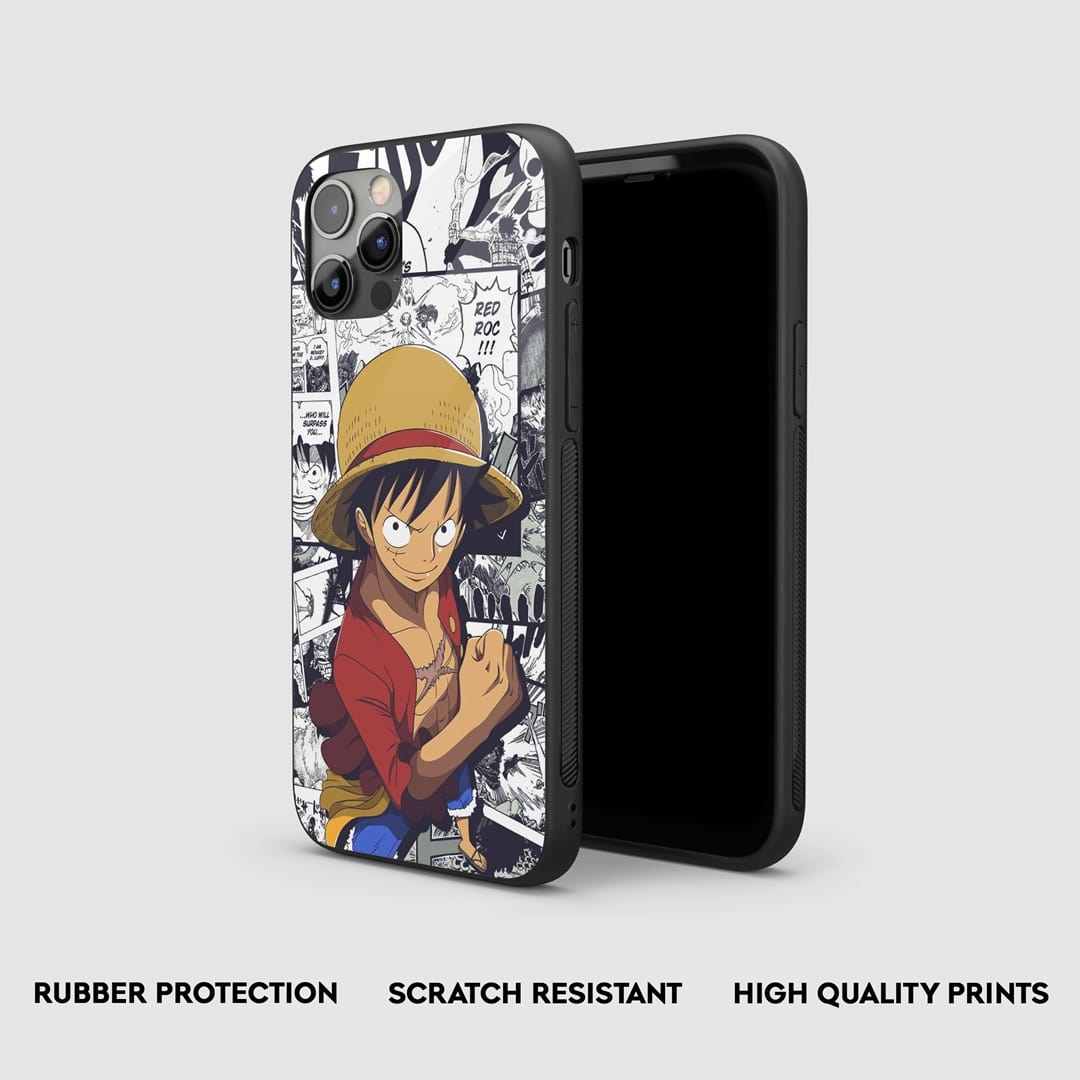 Monkey D Luffy Manga Silicone Armored Phone Case