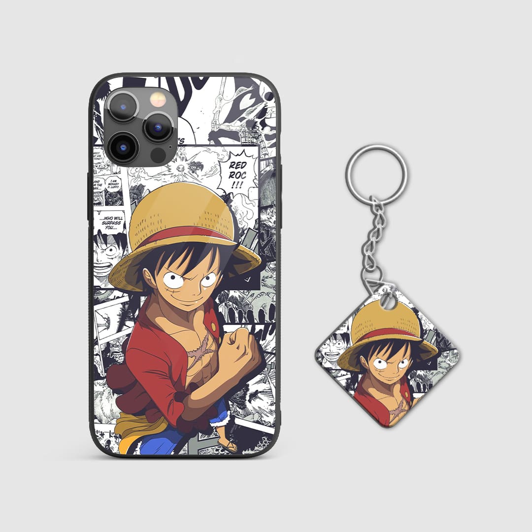 Monkey D Luffy Manga Silicone Armored Phone Case