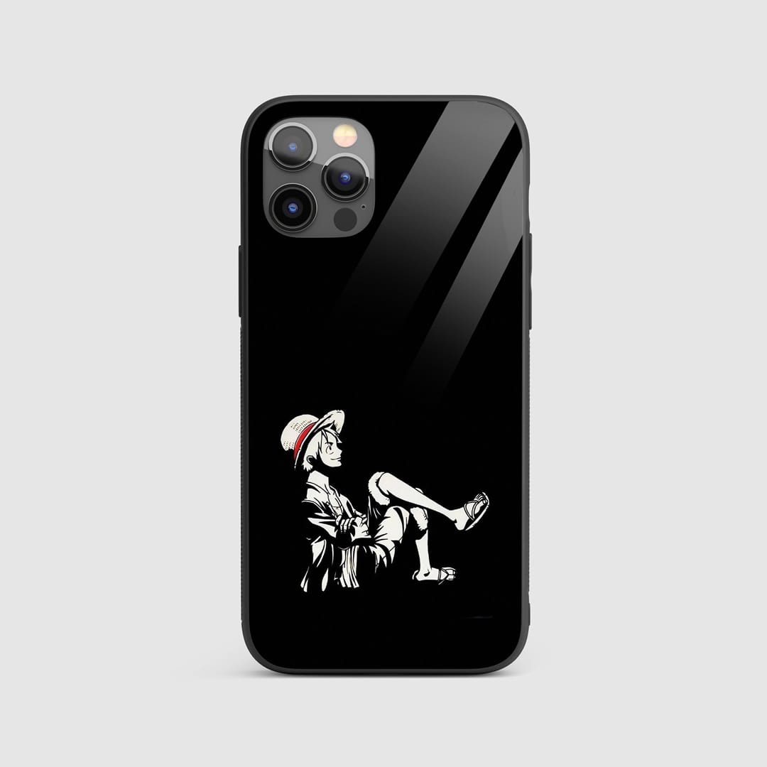 Monkey D Luffy Minimal Silicone Armored Phone Case