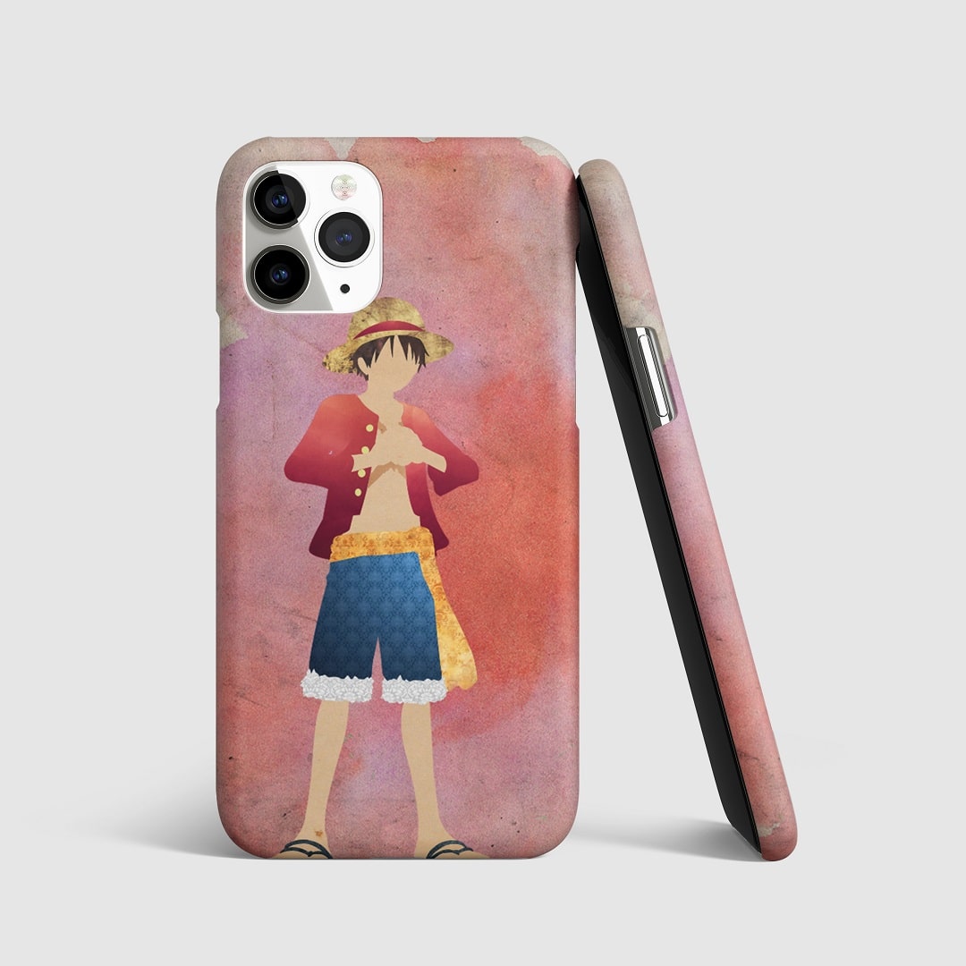 Monkey D Luffy Minimal Phone Cover