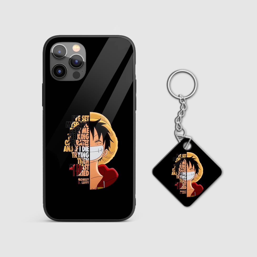 Monkey D Luffy Quote Silicone Armored Phone Case