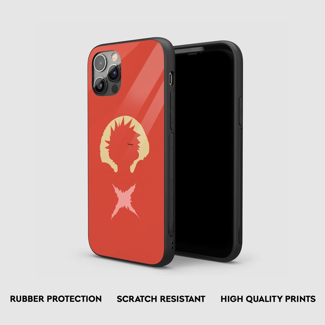 Monkey D Luffy Scar Silicone Armored phone Case