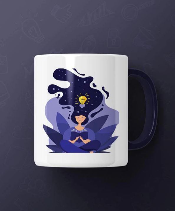 Creativity unlocked Printed Premium Mug