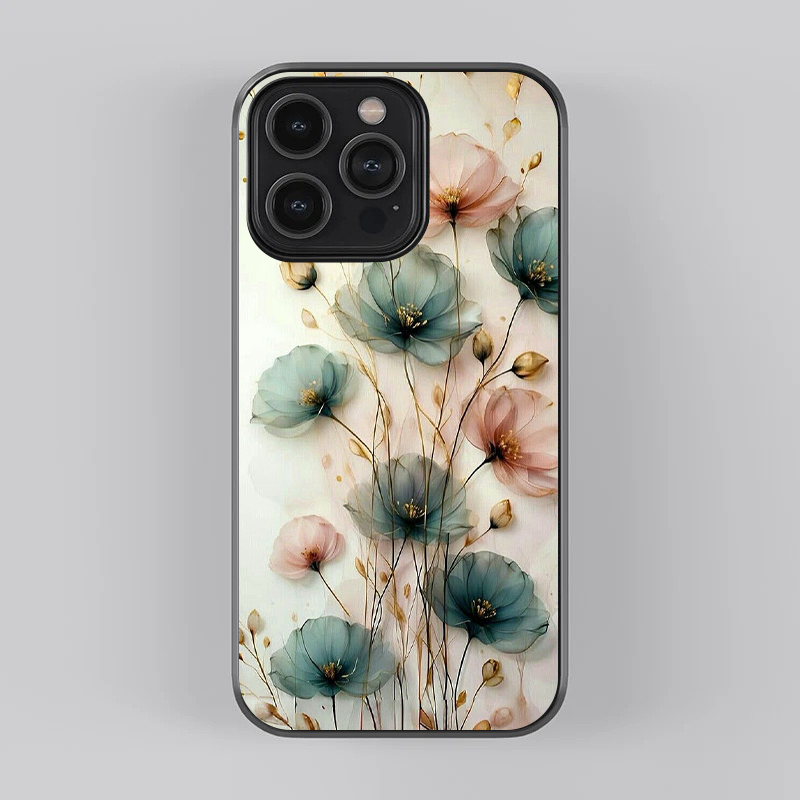 Multi Color Flower Theme Phone Cover