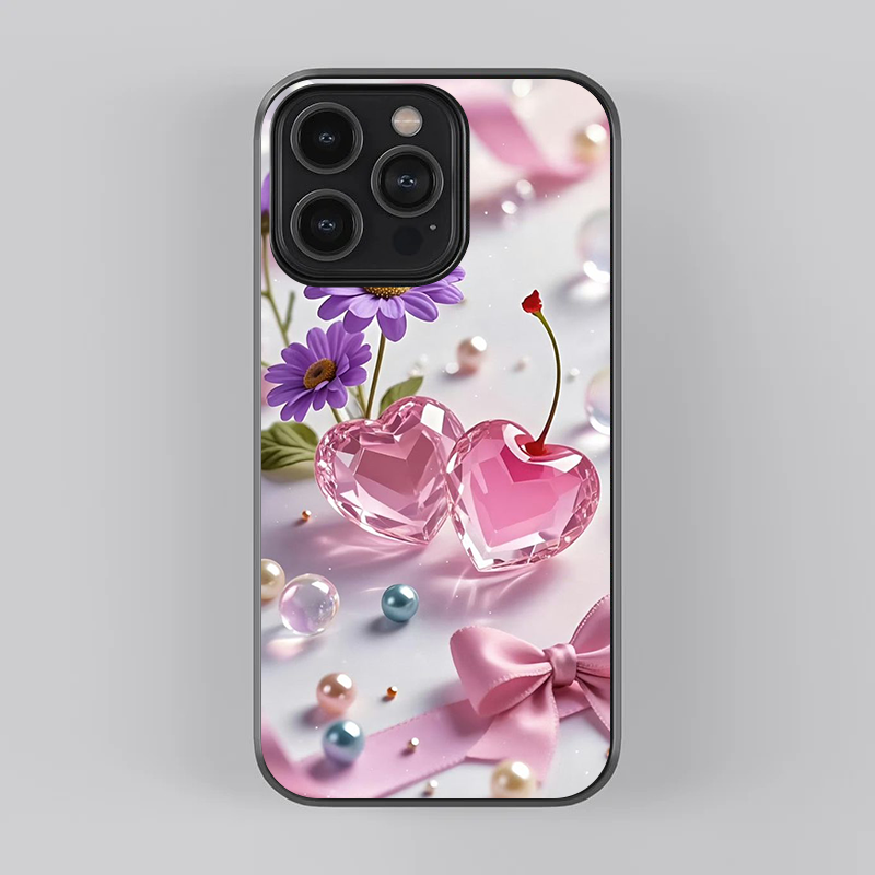 Multi Colored Flower and Romantic Theme Phone Cover