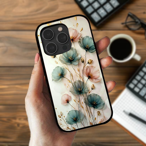 Multi Color Flower Theme Phone Cover