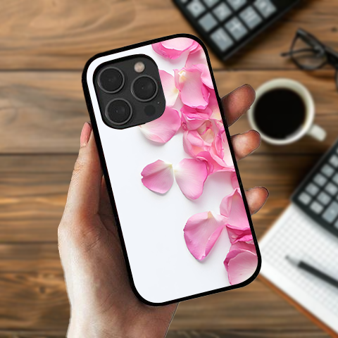 Multi Pink Rose With White Background Phone Cover
