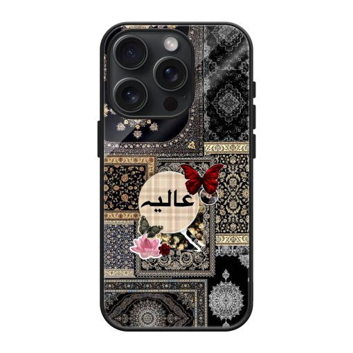 Red Butterfly Carpet Mobile Cover