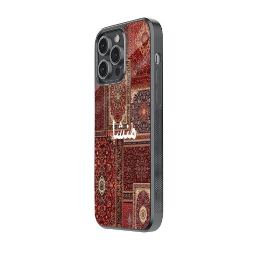 Red Manshaa Patchwork Mobile Cover