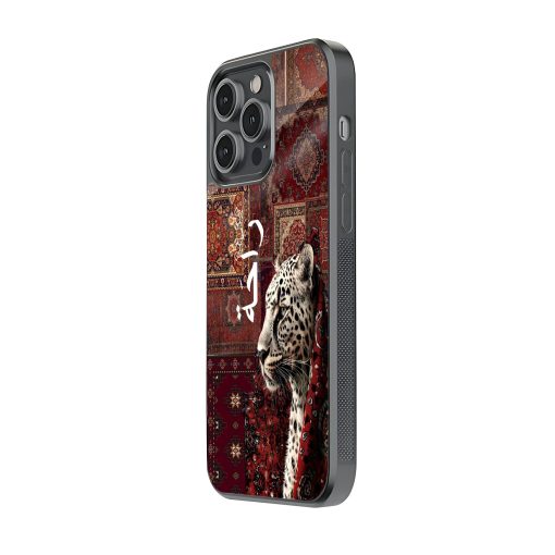 Red Leopard Carpet Mobile Cover