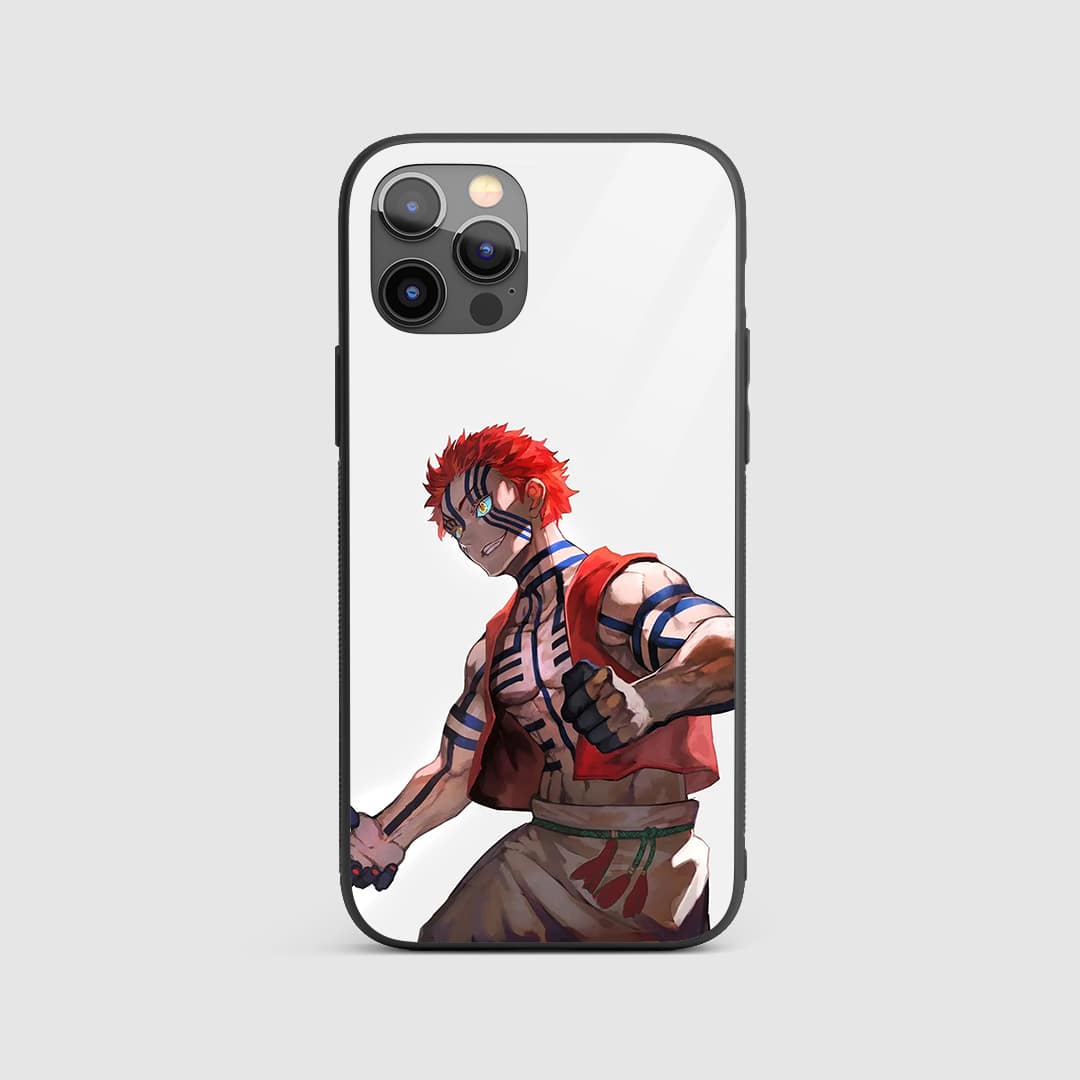 Muzan White Silicone Armored Phone Case