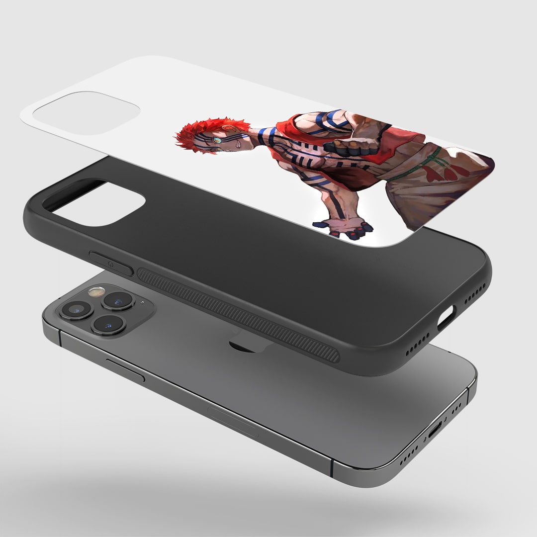 Muzan White Silicone Armored Phone Case