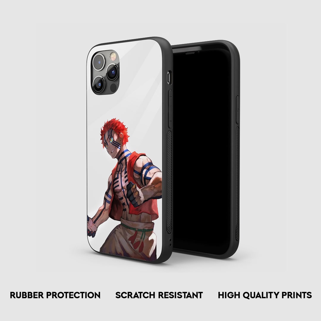 Muzan White Silicone Armored Phone Case