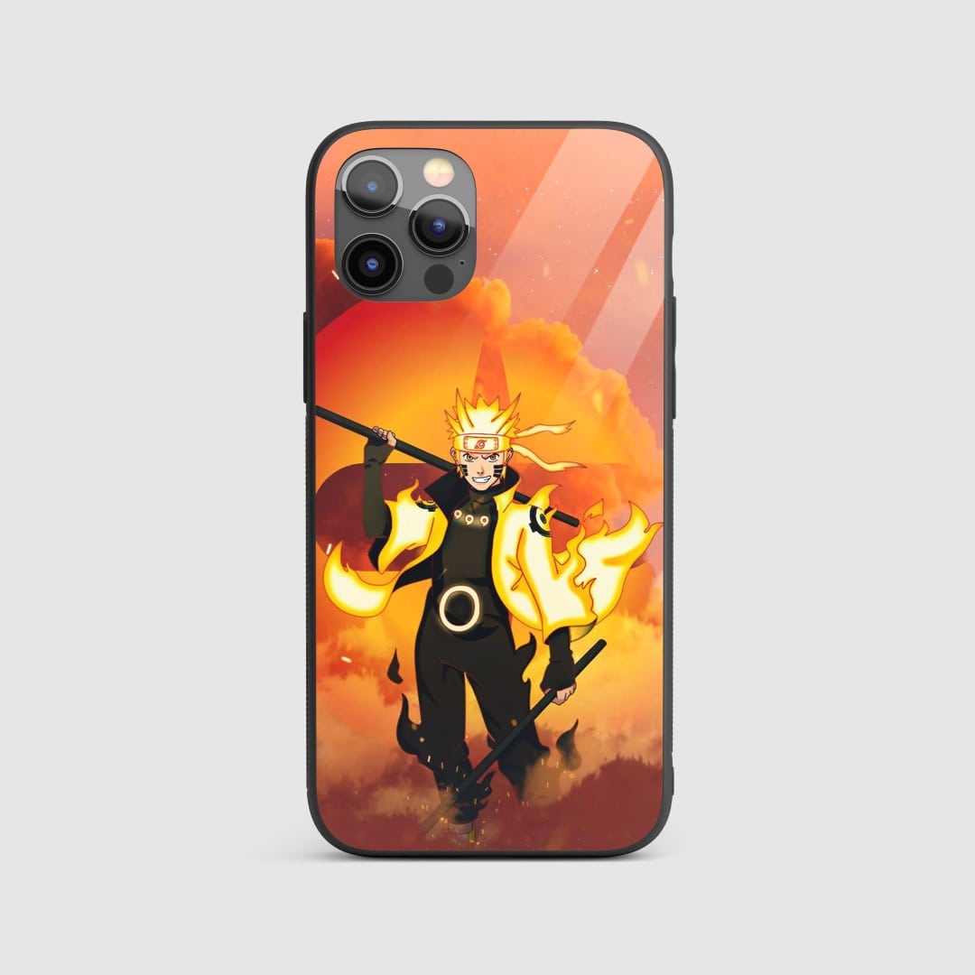 Naruto Chakra Silicone Armored Phone Case