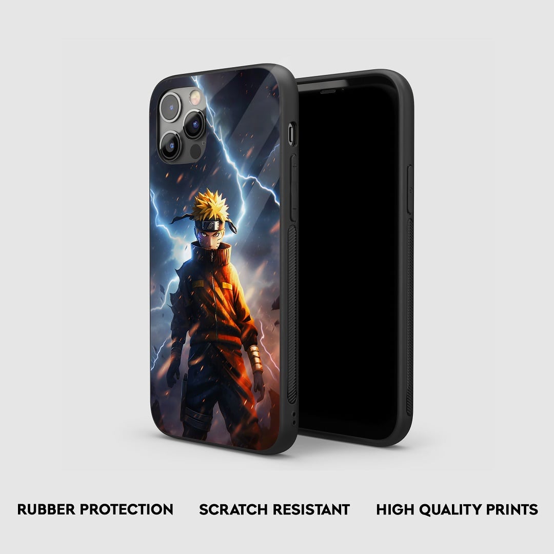 Naruto Graphic Silicone Armored Phone Case