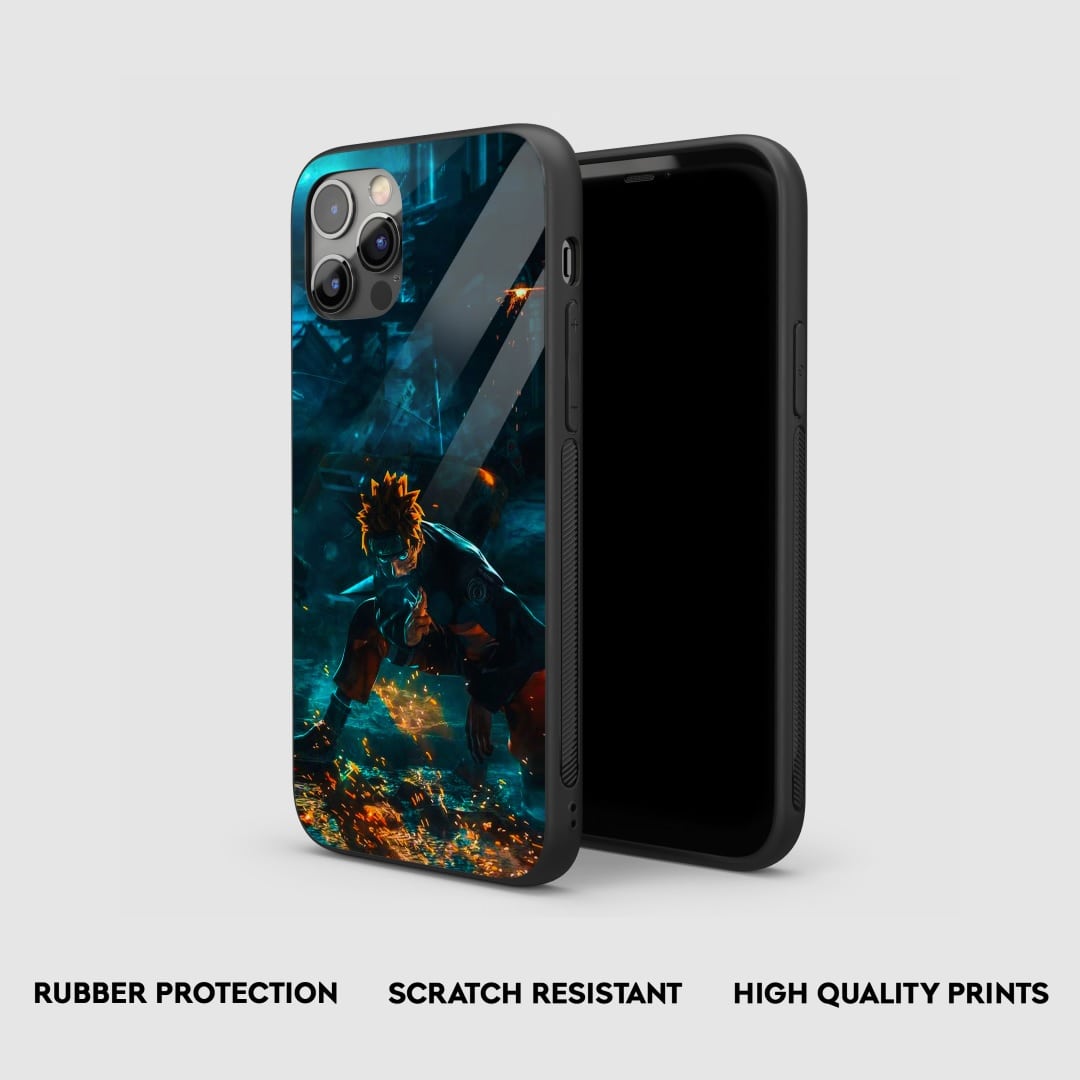 Naruto Jutsu Silicone Armored Phone Case