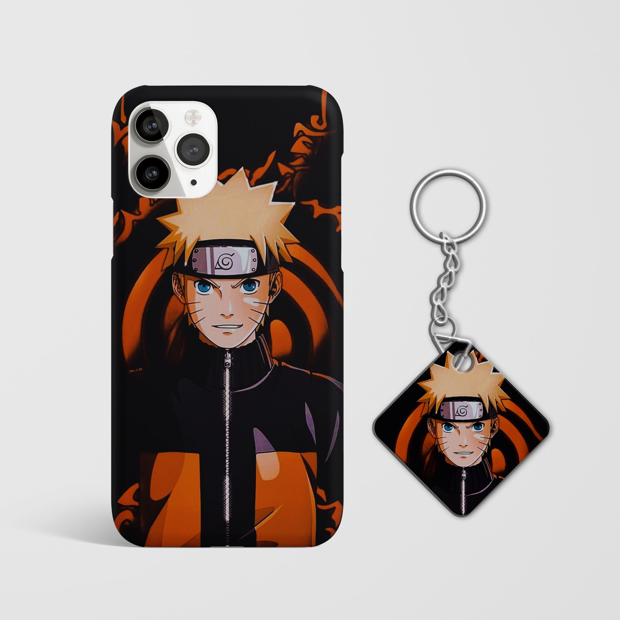 Naruto Orange Black Phone Cover