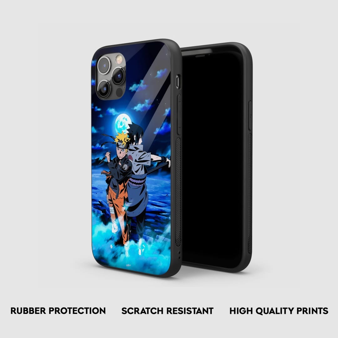 Naruto Sasuke Silicone Armored Phone Case