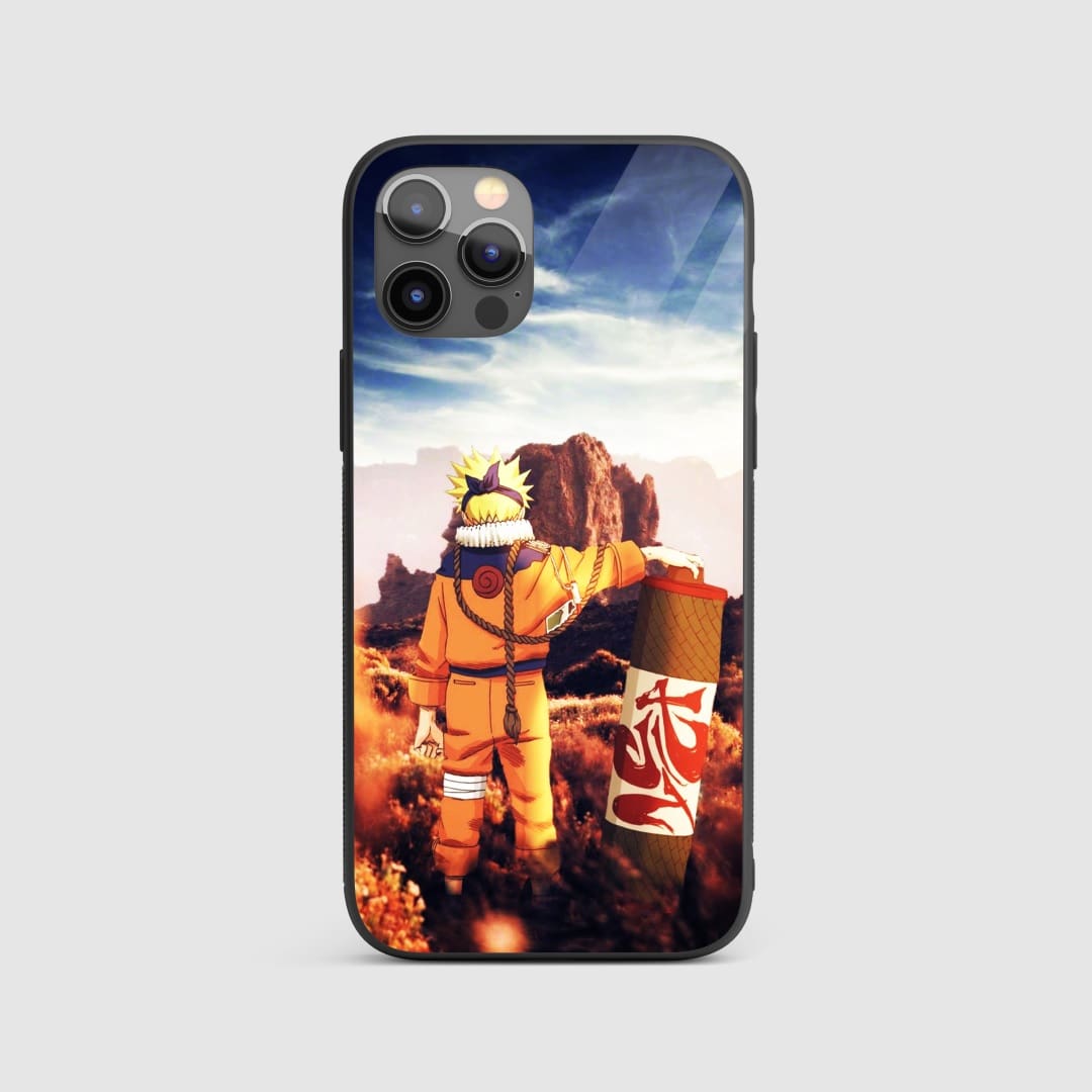 Naruto Scroll Silicone Armored Phone Case