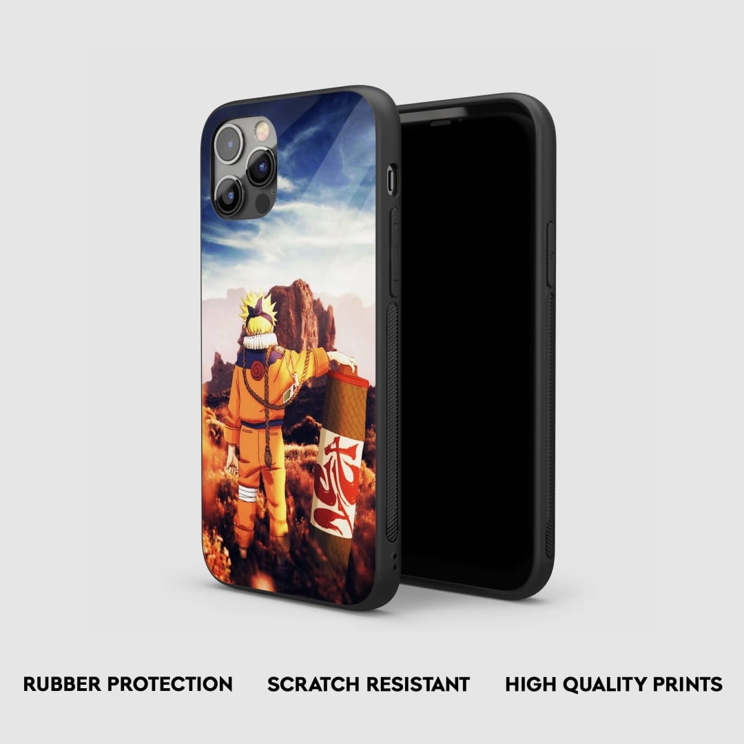 Naruto Scroll Silicone Armored Phone Case