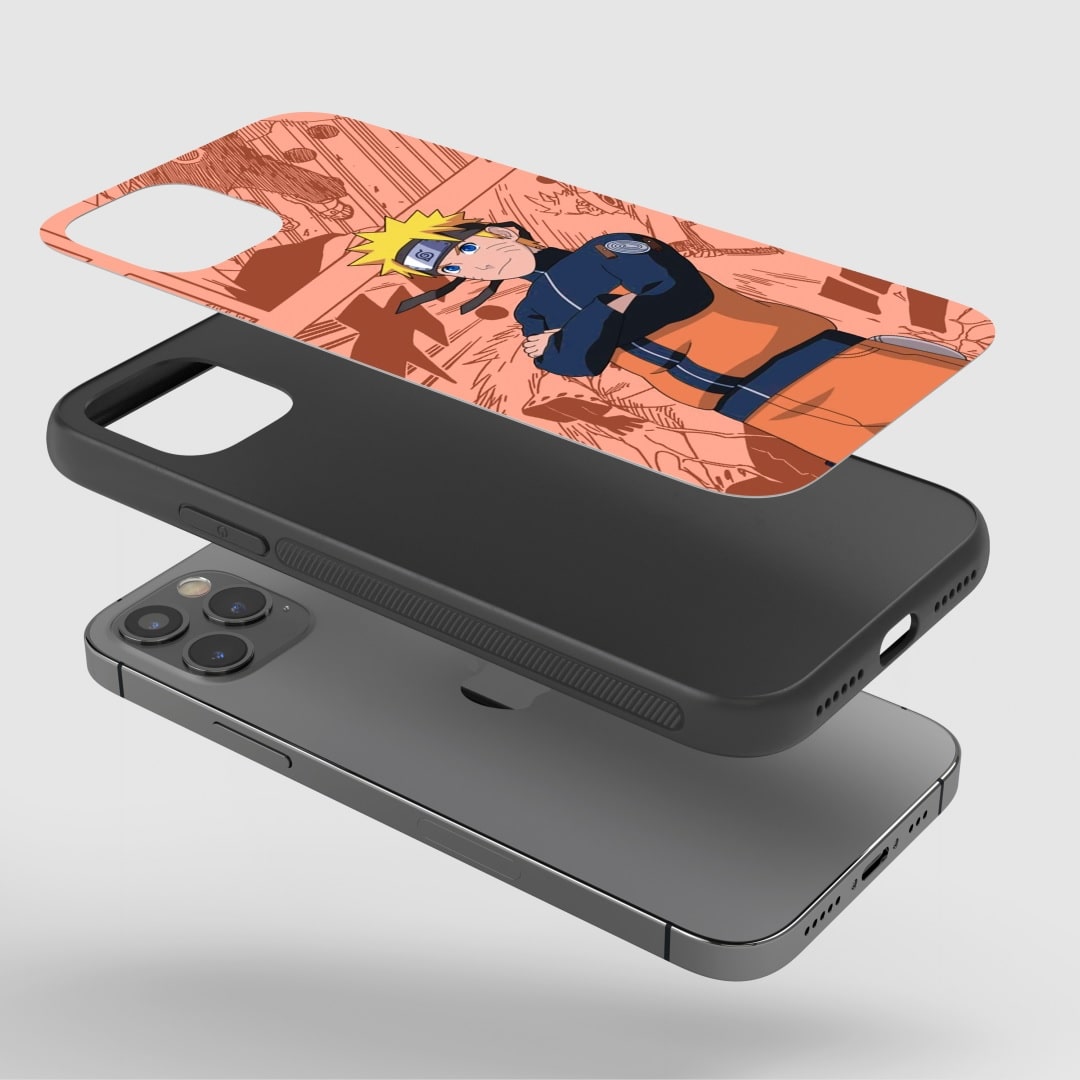 Naruto Manga Silicone Armored Phone Case