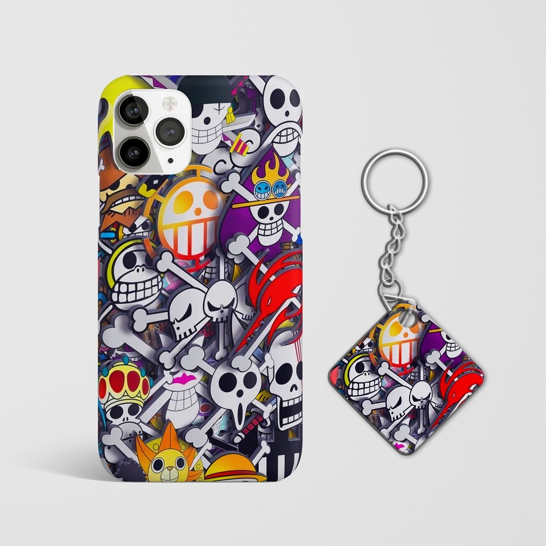 One Piece Sticker Art Phone Cover