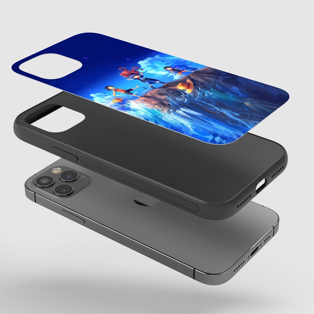 One Piece Sworn Silicone Armored Phone Case