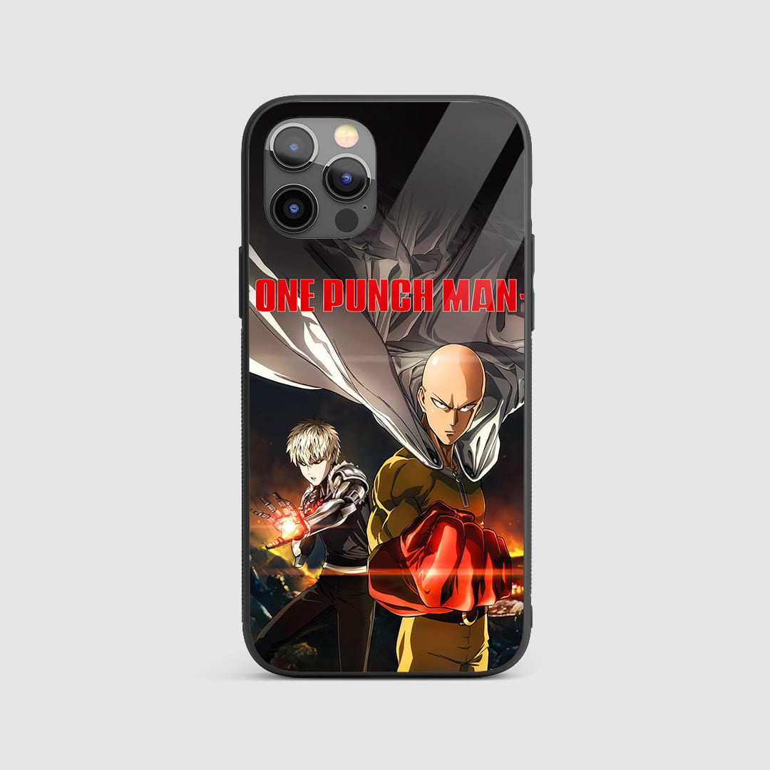 One Punch Man Anime Silicone Armored Phone Case