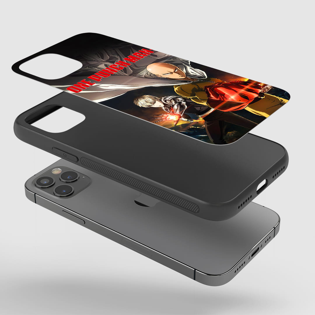 One Punch Man Anime Silicone Armored Phone Case