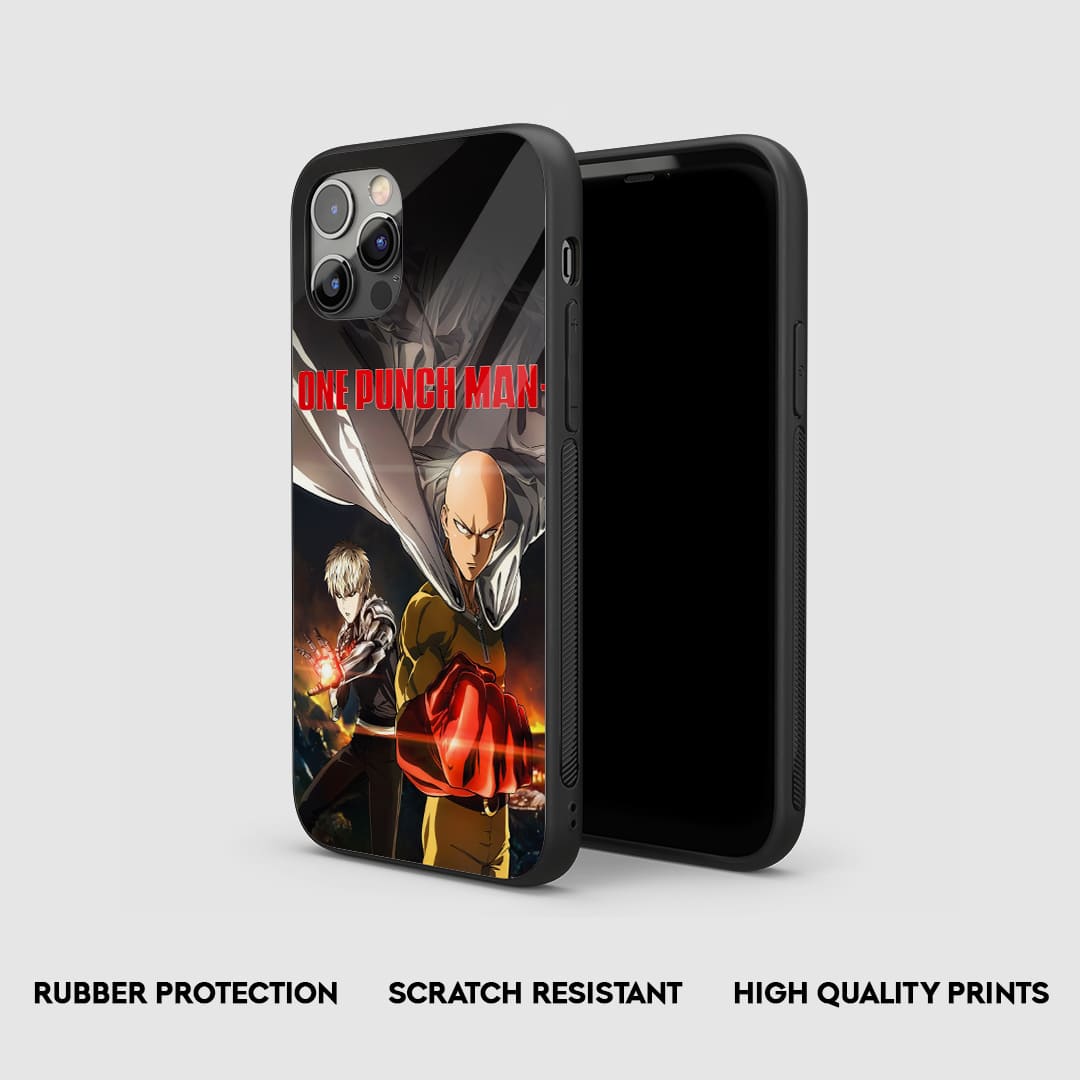 One Punch Man Anime Silicone Armored Phone Case