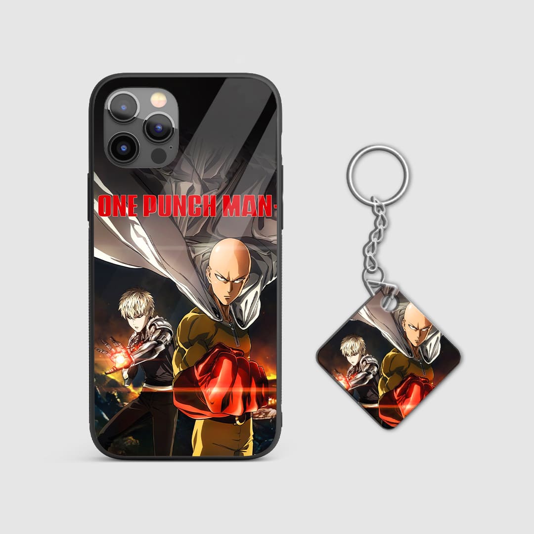 One Punch Man Anime Silicone Armored Phone Case